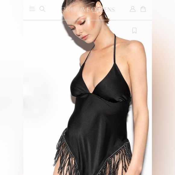 God Save Queens - Crystal Dress - Size 0-2 - Only Worn Once! - Picture 3 of 5